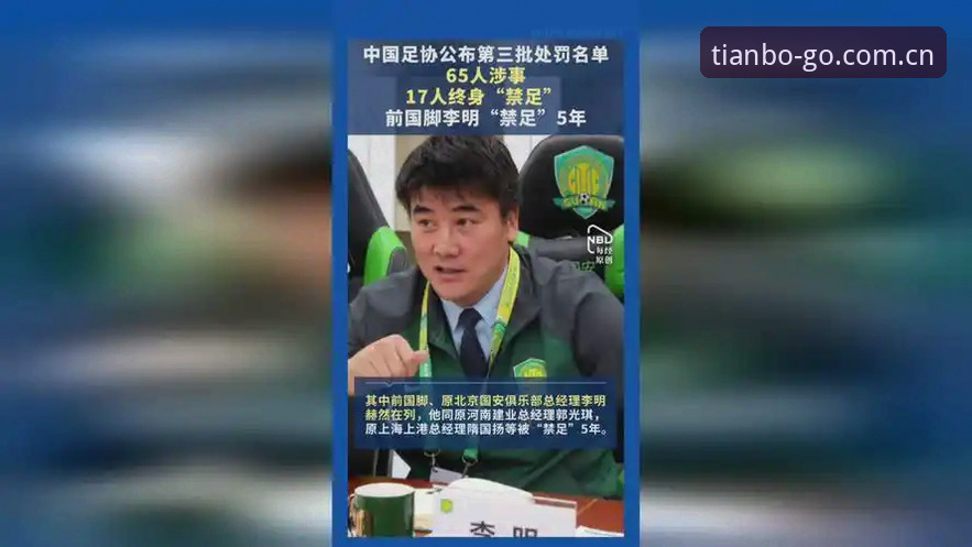 中国足协第三批禁足名单深度解读：从行业乱象看体育诚信重建指南