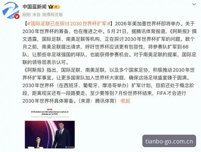 2030年世界杯扩军至66队完整指南：中国男足重返舞台的最佳时机分析